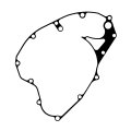 Clutch Cover Inner Gasket For Suzuki Rmz250 1983 1984 1985 1986 Part Number 11482-10h00