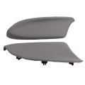 Car Front Door Handle Cover Armrest Lid Pad Left Right Panel Protective For Sedan 2018a 2012 Gray 