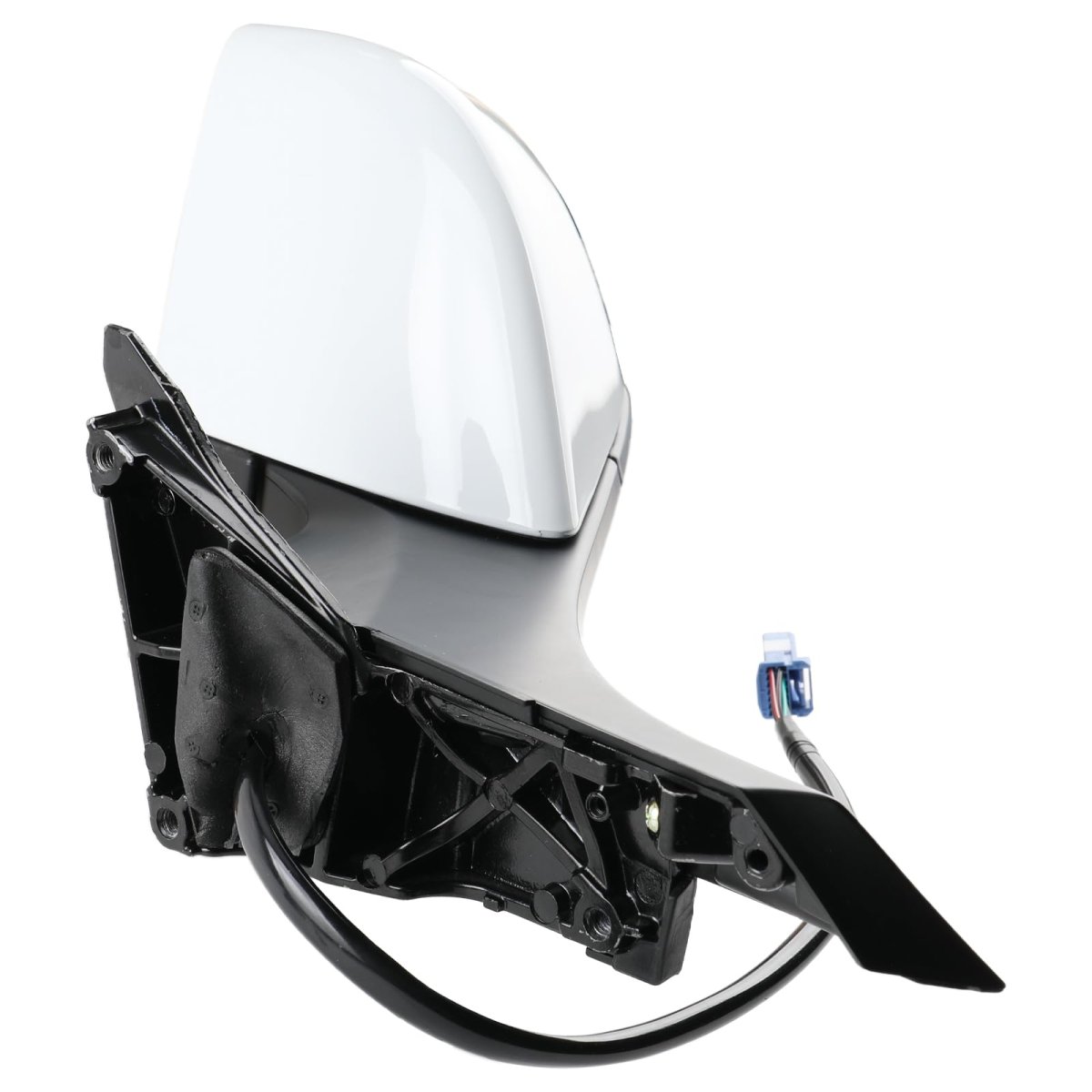 Left Driver Side Mirror Power Fold Heated For Tesla Model 3 2017-2023 White