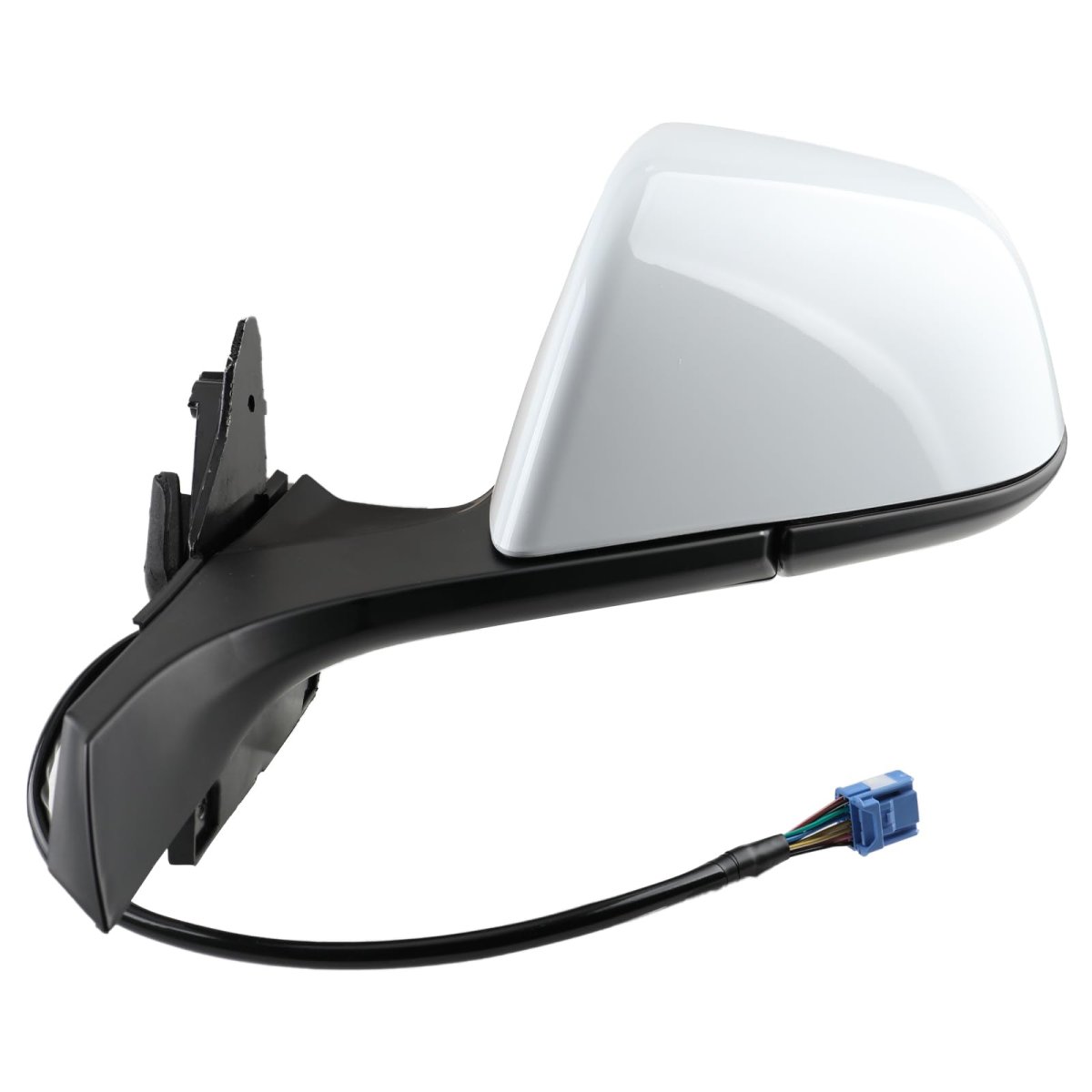 Left Driver Side Mirror Power Fold Heated For Tesla Model 3 2017-2023 White