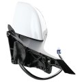 Left Driver Side Mirror Power Fold Heated For Tesla Model 3 2017-2023 White