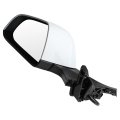 Left Driver Side Mirror Power Fold Heated For Tesla Model 3 2017-2023 White 