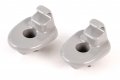 Red Hound Auto Set Of 2 Replacement Grey Sunvisor Clips Compatible With Jeep Dodge 05-12 Liberty 08-12 Nitro