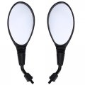 8mm Clockwise Universal Motorcycle Scooter Moped Atv Mirrors Black Fits For Gy6 Touring Scooters Side Rear View 