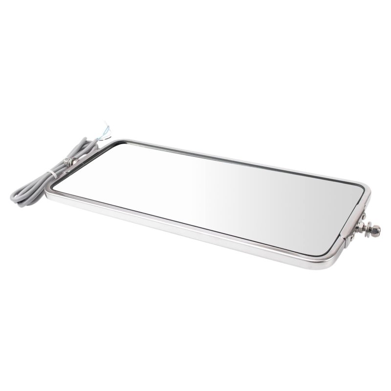 Door Mirror Driver Side West Coast Style Fits 1979-1990 Gmc C7000 With Marker Light