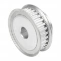 Uxcell Aluminum 30 Teeth 14mm Bore 5 08mm Timing Belt Pulley For 10mm