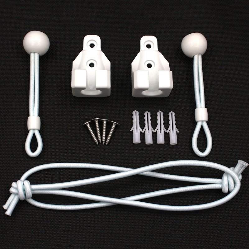 Blinds Shades Square Bungee Cords Tie Down Conversion Kit With Receiver Of Deck Patio Pergola Curtain Exterior Roller Up