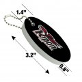 Graphics More Ripon College Secondary Logo Floating Keychain Oval Foam Fishing Boat Buoy Key Float
