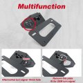 Tail Tidy Fender Eliminator For Z500 2024 2025 And Ninja 500 License Plate Bracket Stock Aftermarket Turn Signals