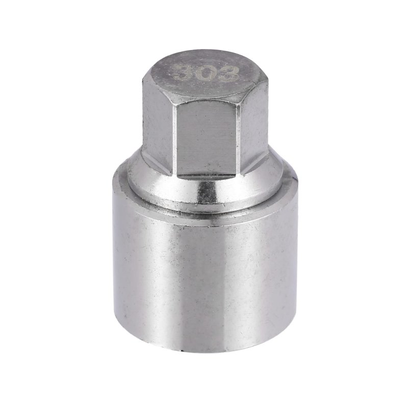 Acropix Car 303 Wheel Lug Nut Removal Key Fit For Mercedes-benz Pack Of 1 Silver Tone