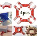 Woiwo 4 Pcs Reinforcement Type 90a Right Angle Clip Diy Glass Fish Tank Quick Fixing Picture Frame Woodworking