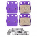 Ocpty Motorcycle Brake Pads Shoes Kit Fits 2007 2008 2009 2010 2011 2012 2013 2014 For Honda Rancher 420 Trx420fa Fe Fm Tm Te