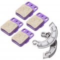 Ocpty Motorcycle Brake Pads Shoes Kit Fits 2007 2008 2009 2010 2011 2012 2013 2014 For Honda Rancher 420 Trx420fa Fe Fm Tm Te