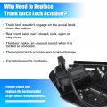 Uxcell No 25886854 15893791 Rear Tailgate Trunk Lift Gate Latch Lock Actuator For Chevy Suburban 1500 Ls Lt Ltz 2007-2014 Gmc