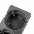 X Autohaux Car Center Console Cup Holder 51168248504 Gray For Bmw E46 1999-2005