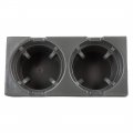 X Autohaux Car Center Console Cup Holder 51168248504 Gray For Bmw E46 1999-2005