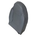 Front Driver Side Bottom And Back Replacement Seat Covers Medium Opal Gray Microfiber Leather For Ford Bronco 1992 1993 1994
