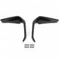 Kuafu Front Fender Flares Compatible With 2016-2021 Honda Pioneer 1000 1000-5 Replacement For 08p70-hl4-f00 Mud Guards Splash