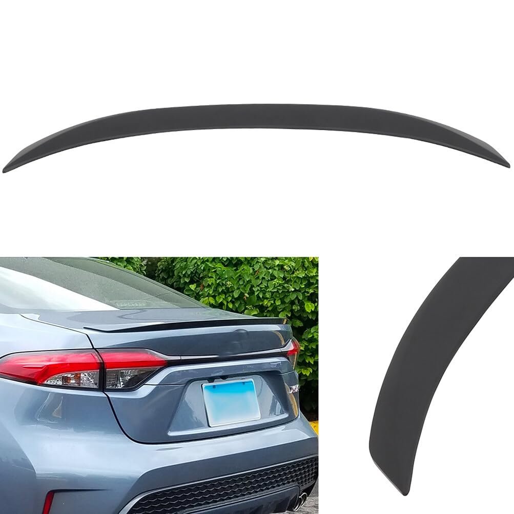 Abs Rear Trunk Spoiler Wing For 2020 2022 Toyota Corolla Adjustable Sporty Lip Improved Aerodynamics And Vehicle Customization