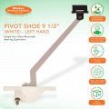 Window Hardware Co Rear-mounted Pivot Shoe 9 1 2 Model 40050a White Left Hand Corrosion Resistant Acetal By Amesburytruth Comes