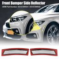 X Autohaux Pair 63147295541 63147295542 Front Bumper Reflector Side Marker For Bmw F30 F31 Lci 3 Series 320i M Sport 2016-2018