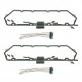 Diesel Valve Cover Gasket W Injector Glow Plug Harness Set For Ford 7 3l V8 