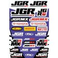 Factory Effex 17-68600 Sponsor Logo Sticker Sheet 