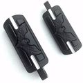 Hk Moto Motorcycle Black Eagle Hawk Shape Foot Pegs Fits Most Models With H-d Male Mount-style Footpeg Supports