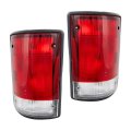 Tail Lights For Ford Excursion 2000 2001 2002 2003 Driver And Passenger Side Pair Red Clear Lens F5uz13404a F5uz13405a 