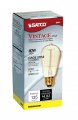 Satco S2413 40 Watt 135 Lumens St19 Incandescent Medium Base Soft White 2700k Vintage Cage Coil Design Light Bulb Dimmable