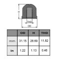 Southmarine Boat Engine 97-55989q9 Transom Plate Nuts Anode For Mercury