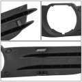 Fog Lamp Model Ch1038143 Bumper Insert Compatible With Chrysler Town Country 2011-2016 Driver Left Side Matte Black