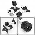 Topteng Motorcycle Frame Sliders Crash Pad Protector Engine Guard For Honda Msx125 Grom 2013-2019