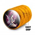 Tattoo Fairy Valve Stem Caps For Tire Rim Wheel Aluminum Yellow