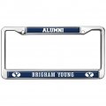 Brigham Young University Alumni Logo Full Size Standard License Plate Metal Frame 