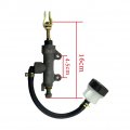 Xulong Motorcycle Rear Hydraulic Brake Master Cylinder With Reservoir For Suzuki Gsxr600 Gsxr750 Drz400 Kawasaki Klx250 Yamaha