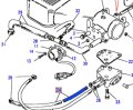 Genuine Land Rover Manifold Hose To Plenum Discovery I 94-95 Classic 87-95 Defender New Erc8598