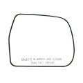Right Side Mirror Glass For 2001 2006 2007 Toyota Highlander Chrome Convex Passenger View Replacement Rm72173 12p Without
