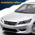 G-plus Headlights Assembly Compatible With Honda Accord 2013 2014 2015 Left Bumper Headlamp Cleara Lensa Black Housinga Ambera