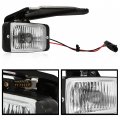 Kuafu Pair Fog Lights Compatible With 1982-2000 Buick Chevy Chevrolet Gmc Oldsmobile Pontiac Halogen Lamps Replacement For