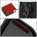 Auto Dynasty Full Led Tail Light Brake Lamps Compatible With Ford F150 94-14 Driver And Passenger Side Chrome Housing Smoked