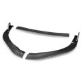 Auto Dynasty 3pcs Sport Style Paintable Car Front Bumper Lip Spoiler Splitter Body Kit Compatible With Lexus Es300h Es350