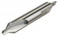 Micro 100 Dcm-3 Combined Drill Countersink 118a Point Angle 60a Included 1 25 Mm Dia 1 6 Flute Length 3 15 Shank 35 Oal 