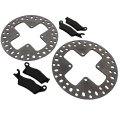 Rear Brake Rotors And Pads Can-am Renegade 800r Efi Std 2012 2013 2014