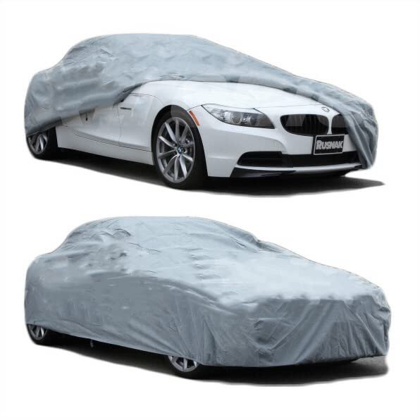 Car Cover Fits 1993 1994 1995 Mazda Rx-7 Xtremecoverpro Silver Series Grey With Cable And Lock Set