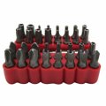 Usonline911 Premium 33 Pc Security Bit Set Torx Tampered Proof Drill Driver Tool Screwdrivers Bits