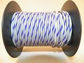 Gray Violet Striped 18 Ga Awg 100 Spool For Automotive Truck Motorcycle Rv General Purpose Gxl Copper Wire 94 O D Abrasion 