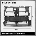 Radiator Shutter Assembly For Ford Edge Se Sel Sport Titanium 2 0l 3 5l 2015-2018 Ft4z8475ai Ft4z-8475-a