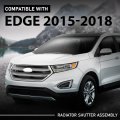 Radiator Shutter Assembly For Ford Edge Se Sel Sport Titanium 2 0l 3 5l 2015-2018 Ft4z8475ai Ft4z-8475-a