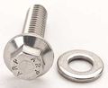 Hex Bolt 1 4-20 X 000 In Stainless Steel Grade 8 Polished 5 Piece Set Part Number 